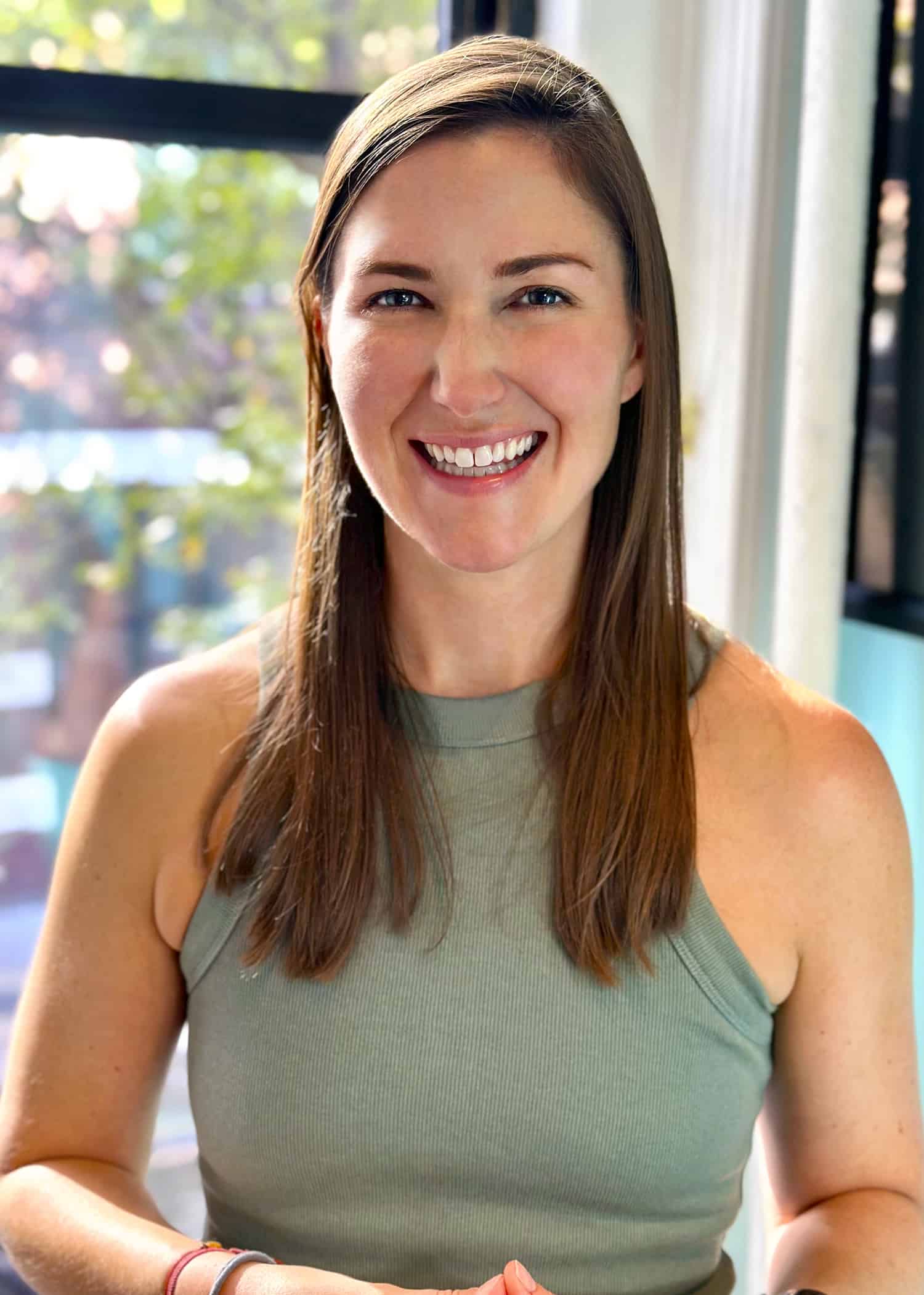 Headshot of Pilates instructor, Catherine Danaher.